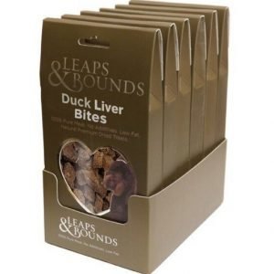 Rosewood Leap & Bounds Dog Chicken Liver Bites 40g