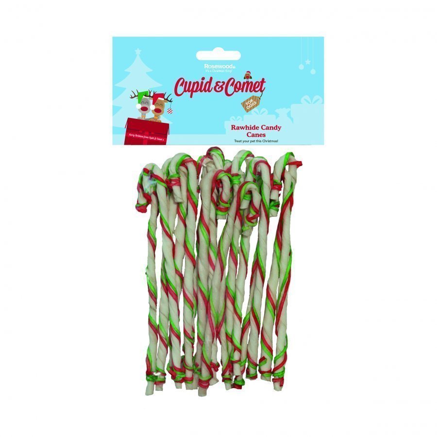 Rosewood Rawhide Candy Canes 16st