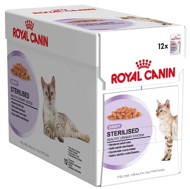 Royal Canin Feline Sterilised In Gravy 12x85 G