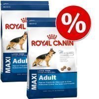 Royal Canin Size -säästöpakkaus - 2 x 12 kg Maxi Health Nutrition Dermacomfort