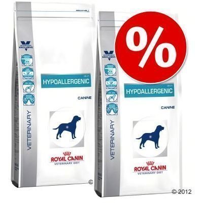 Royal Canin Veterinary Diet -säästöpakkaus - 2 x 14 kg Hypoallergenic DR 21
