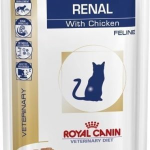 Royal Canin Veterinary Diets Cat Renal Chicken Pouch 12x85 G