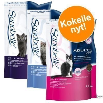 Sanabelle Adult -kokeilupakkaus: 3 x 2 kg