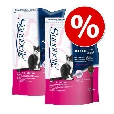 Sanabelle-säästöpakkaus - 2 x 10 kg Sanabelle Adult with Poultry