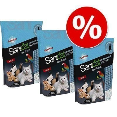 Sanicat Multipet Fine Fresh -säästöpakkaus