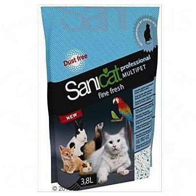 Sanicat Professional Multipet Fine Fresh - säästöpakkaus: 3 x 3