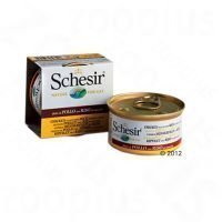 Schesir Natural with Rice 6 x 85 g - kana & riisi