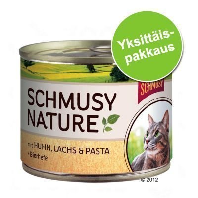 Schmusy Nature 1 x 190 g - Kitten: lohi