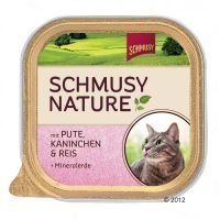 Schmusy Nature 12 x 100 g - kalkkuna