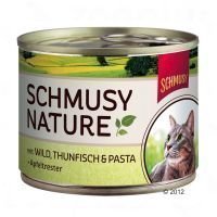 Schmusy Nature 6 x 190 g - Kitten: lohi