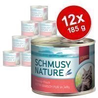 Schmusy Nature Fish 12 x 185 g - sardiini