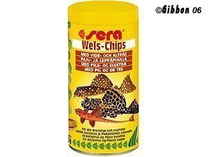 Sera Wels Chips (levää Syövät) 250 Ml