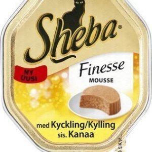 Sheba Cat Finesse Mousse Kyckling 24x85g