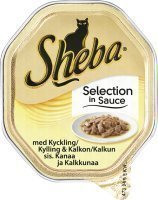 Sheba Cat Selection Kyckling&Kalkon 36x85g