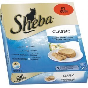 Sheba Classic Meren Herkut 8 X 85 G Pakkaus