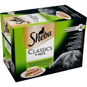 Sheba Classics Kissanruoka 12 X 85 G Valikoidut Reseptit