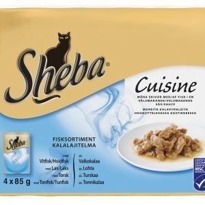 Sheba Cuisine Oceans Menu 4 X 85 G Kissan Annospakkaukset