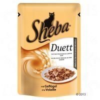 Sheba Duett 6 x 85 g - siipikarja
