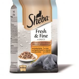 Sheba Fresh & Fine 6 X 50 G Kissan Annospakkaukset