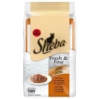 Sheba Fresh & Fine -lajitelma 6 x 50 g - valikoidut herkkureseptit