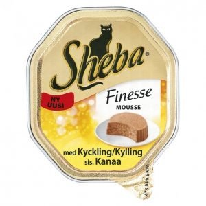 Sheba Kissanruoka 85 G Kana Finesse Mousse Aikuisille Kissoille