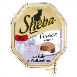 Sheba Kissanruoka 85 G Vasikka Finesse Mousseaikuisille Kissoille