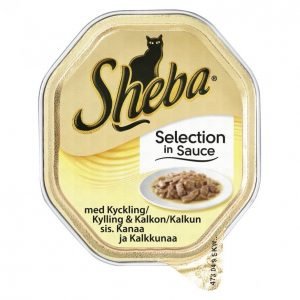 Sheba Kissanruoka 85g Selection Kana-Kalkkuna