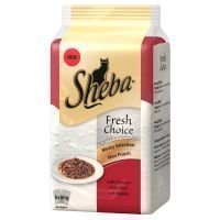Sheba Mini Pouch Fresh Choice 6 x 50 g - Meaty Selection