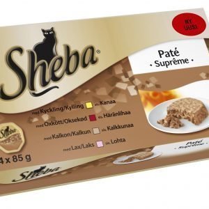 Sheba Paté Supreme 4 X 85 G Kissan Annospakkaukset