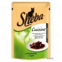 Sheba Pouch 6 x 85 g - lohi & seiti (Delicious Duo)