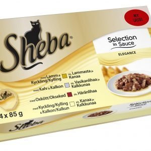 Sheba Selection Elegance 4 X 85 G Kissan Annospakkaukset