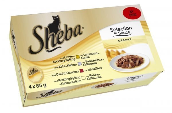 Sheba Selection Elegance 4 X 85 G Kissan Annospakkaukset