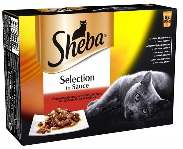 Sheba Selection Keittiömestarin Lajitelma 8 X 85 G Kissan Annospakkaukset