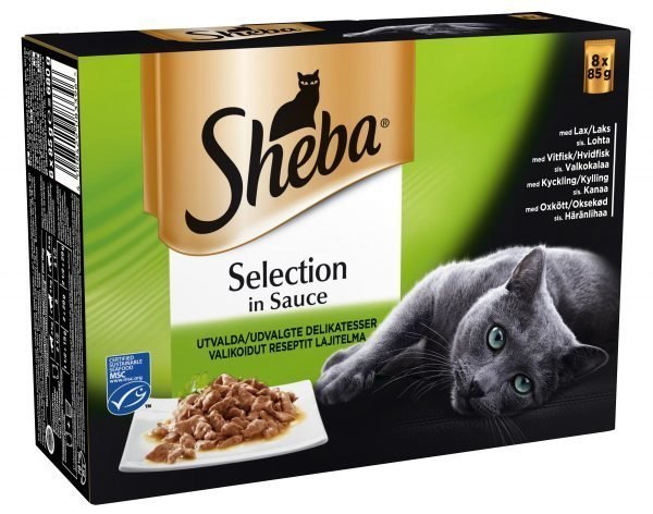 Sheba Selection Valikoidut Reseptit 8 X 85 G Kissan Annospakkaukset