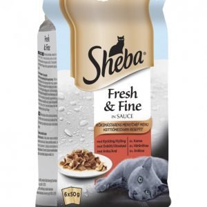 Sheba Sheba Fresh&Fine 6x50 G Keittiömestarinreseptit