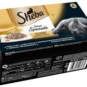 Sheba Speciale Siipikarjalajitelma 8 X 85 G Kissan Annospakkaukset