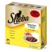 Sheba-lajitelma 8 x 85 g - Delicate Jelly Variation