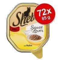 Sheba-suurpakkaus 72 x 85 g - lohisuikaleita hyytelössä (Selection in Jelly)