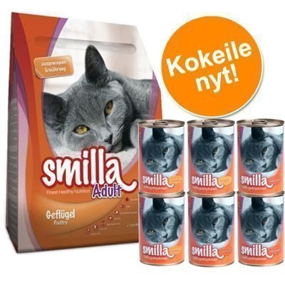 Smilla-kokeilupakkaus: 4 kg kuivaruokaa + 2