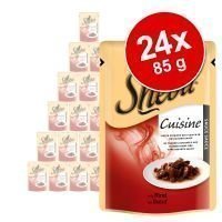 Säästöpakkaus: Sheba-pussiruoka 24 x 85 g - kalkkunafileet hyytelössä (Delicato)