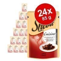 Säästöpakkaus: Sheba-pussiruoka 24 x 85 g - kanafileet kastikkeessa (Cuisine)