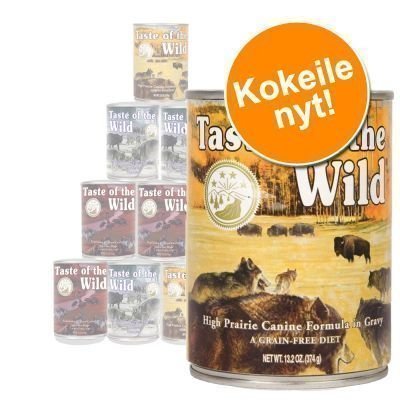 Taste of the Wild -herkuttelupaketti - 12 x 374 g