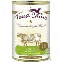 Terra Canis Light 6 x 400 g - kalkkuna