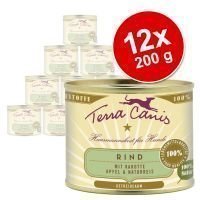 Terra Canis -säästöpakkaus 12 x 200 g - mix 3: kana & amarantti + kalkkuna & parsakaali
