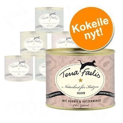 Terra Faelis Menu -kokeilupakkaus 8 x 200 g - naudanliha