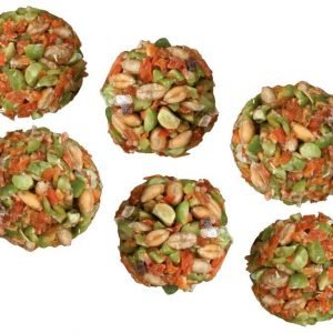 Trixie Natur Snack Pallot Porkkana / Herneet 6 Kpl Pakkaus