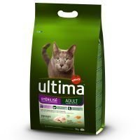 Ultima Cat Sterilized Chicken & Barley - säästöpakkaus: 2 x 3 kg