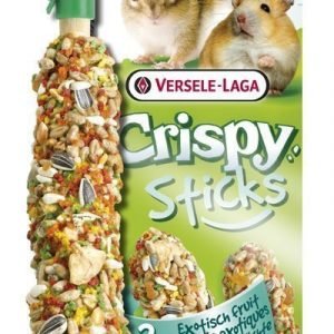 Versele-Laga Crispy Sticks Hamsteri & Orava Eksoottiset Hedelmät 2 Kpl / Pakkaus