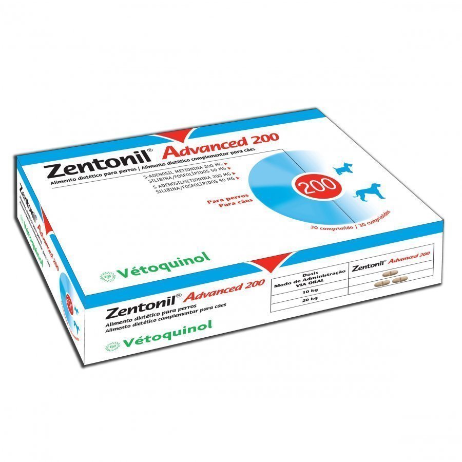 Vetoquinol Zentonil Advanced 200 Mg