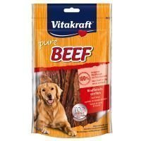 Vitakraft BEEF -naudanlihasuikaleet - säästöpakkaus: 3 x 80 g